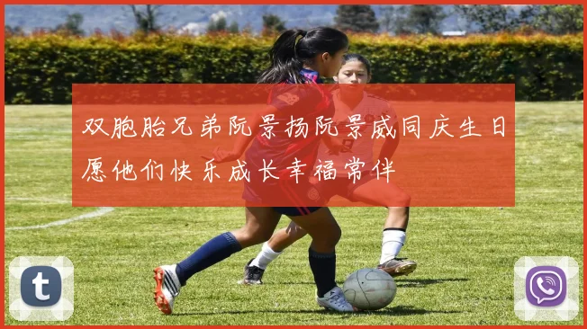 双胞胎兄弟阮景扬阮景威同庆生日愿他们快乐成长幸福常伴